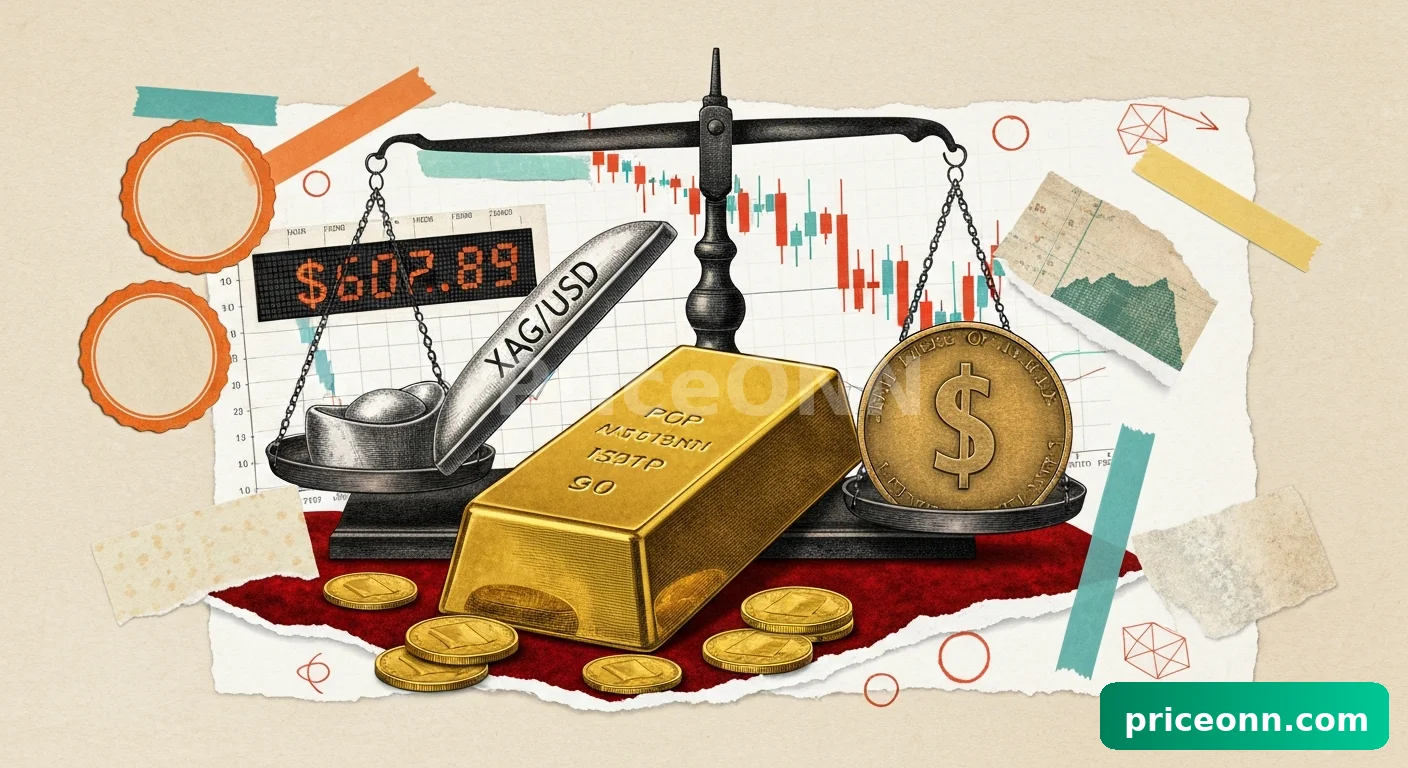 Gümüşte Büyük Düşüş: Haftalık Kayıplar %15'i Aştı, Kritik Seviyeler Tehlikede