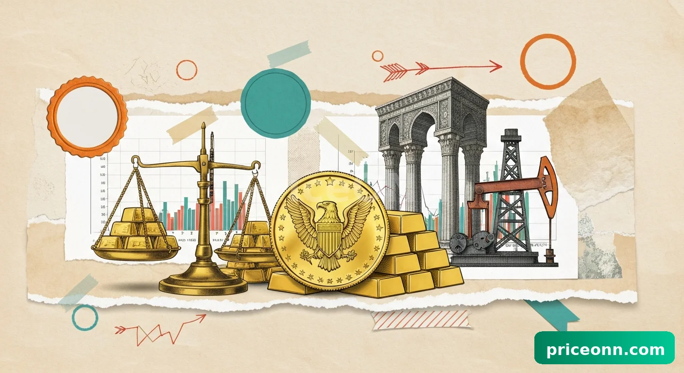 L'or flirte avec les sommets malgré la chute du pétrole, les tensions géopolitiques restant le principal moteur