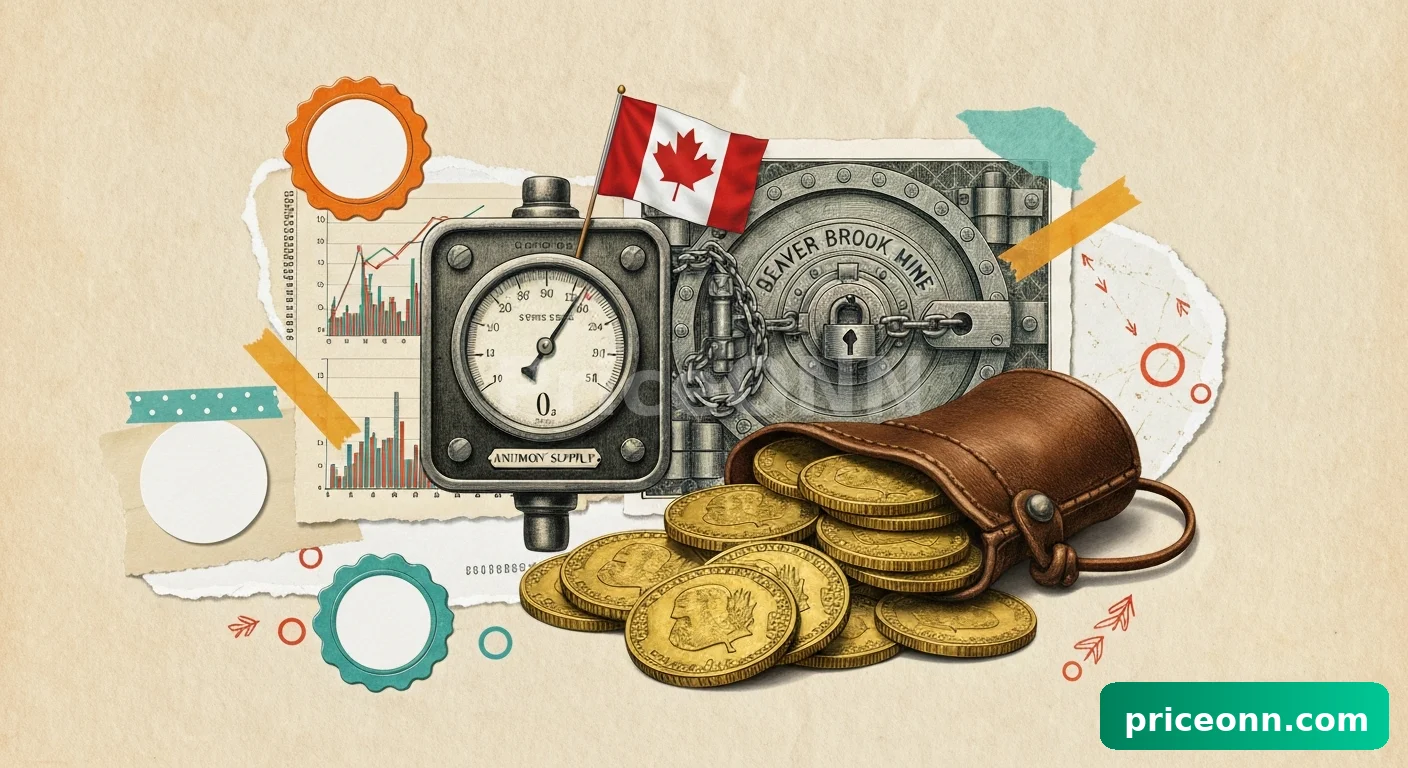 Kanadas Antimonmine bleibt geschlossen: Eskalieren die Sorgen um die Lieferkette?