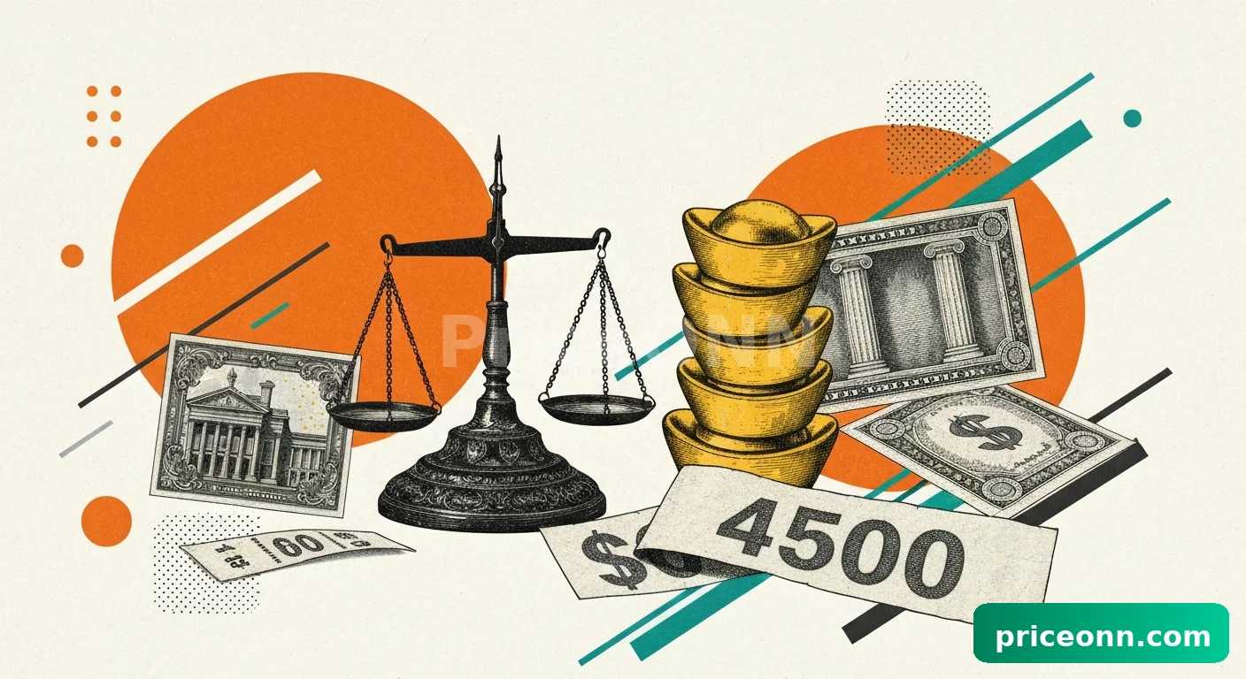 Gold kämpft sich bei 4.500 zurück – Liquidity-Schock löst Zwangsverkäufe aus