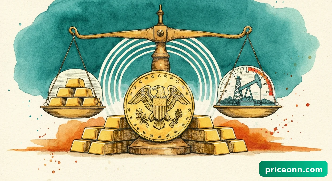 Gold Slides Towards Second Weekly Loss as Mideast Tensions Fuel Inflation Fears