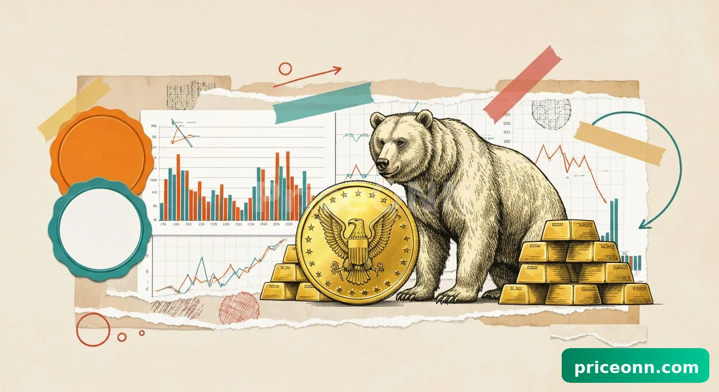 Золото рухнуло ниже $5,000: инфляционные страхи перевесили геополитику