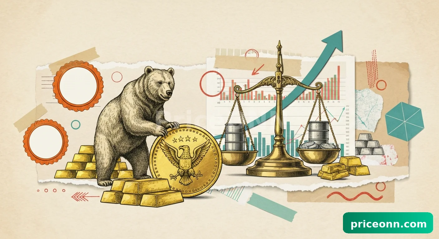 ¿Por qué el Oro se Desplomó un 6% y la Plata Más del 10% con el Petróleo en Auge?