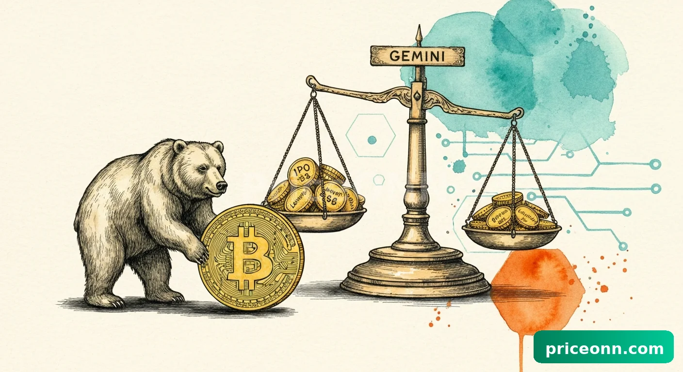 Акции Gemini рухнули на 80% после IPO: что стоит за падением?