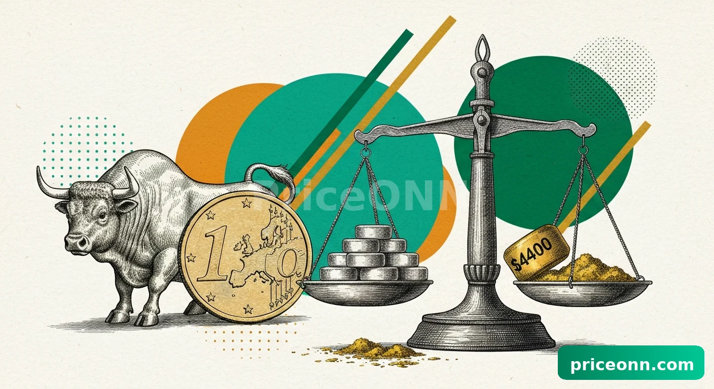 金、4400ドル超への反攻なるか？銀の動意を巡る市場の思惑