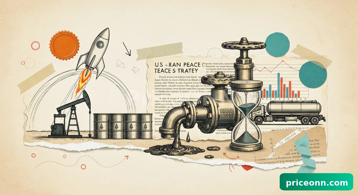 Crude Oil Surges 4.4% as U.S.-Iran Peace Talk Hopes Fade