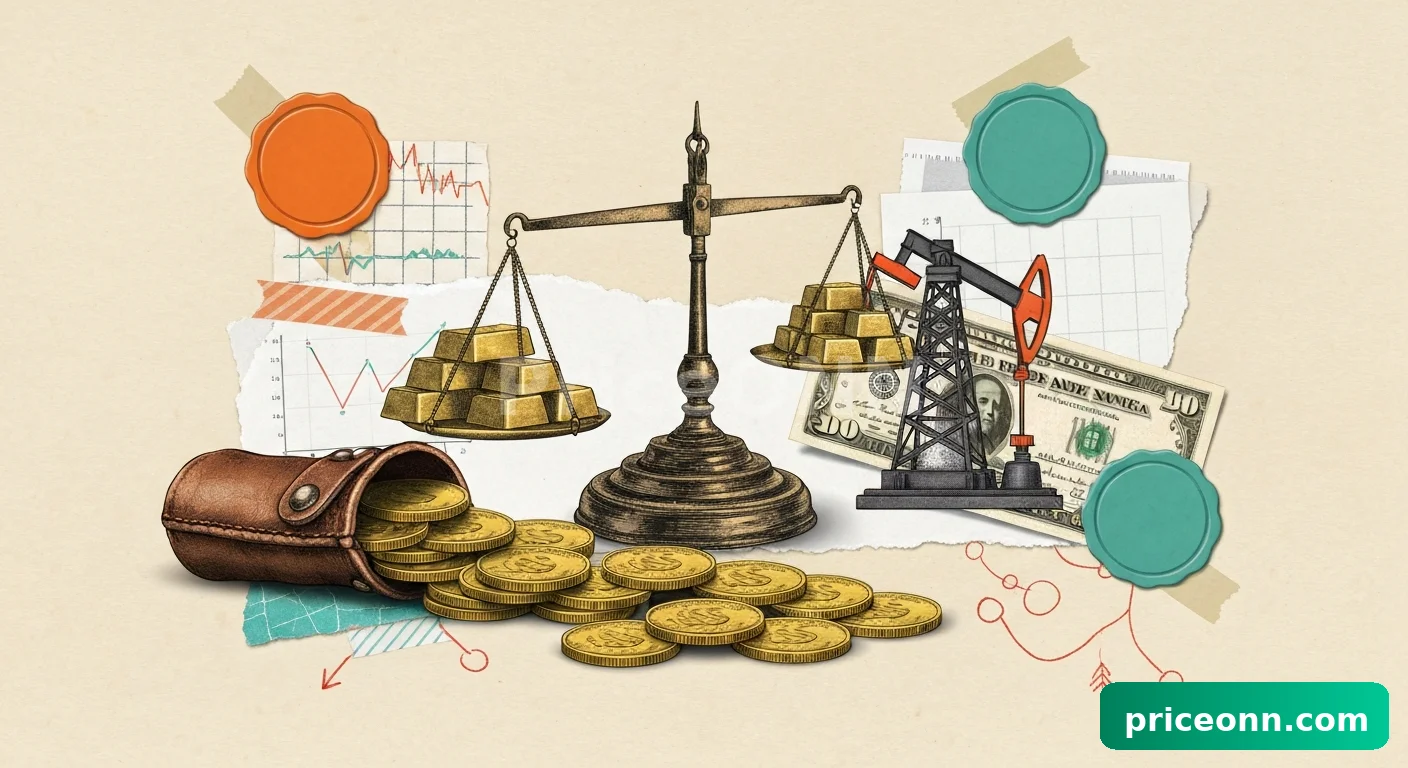 Pourquoi l'Or s'est-il effondré de 8,5% cette semaine pendant que le pétrole s'envolait ?
