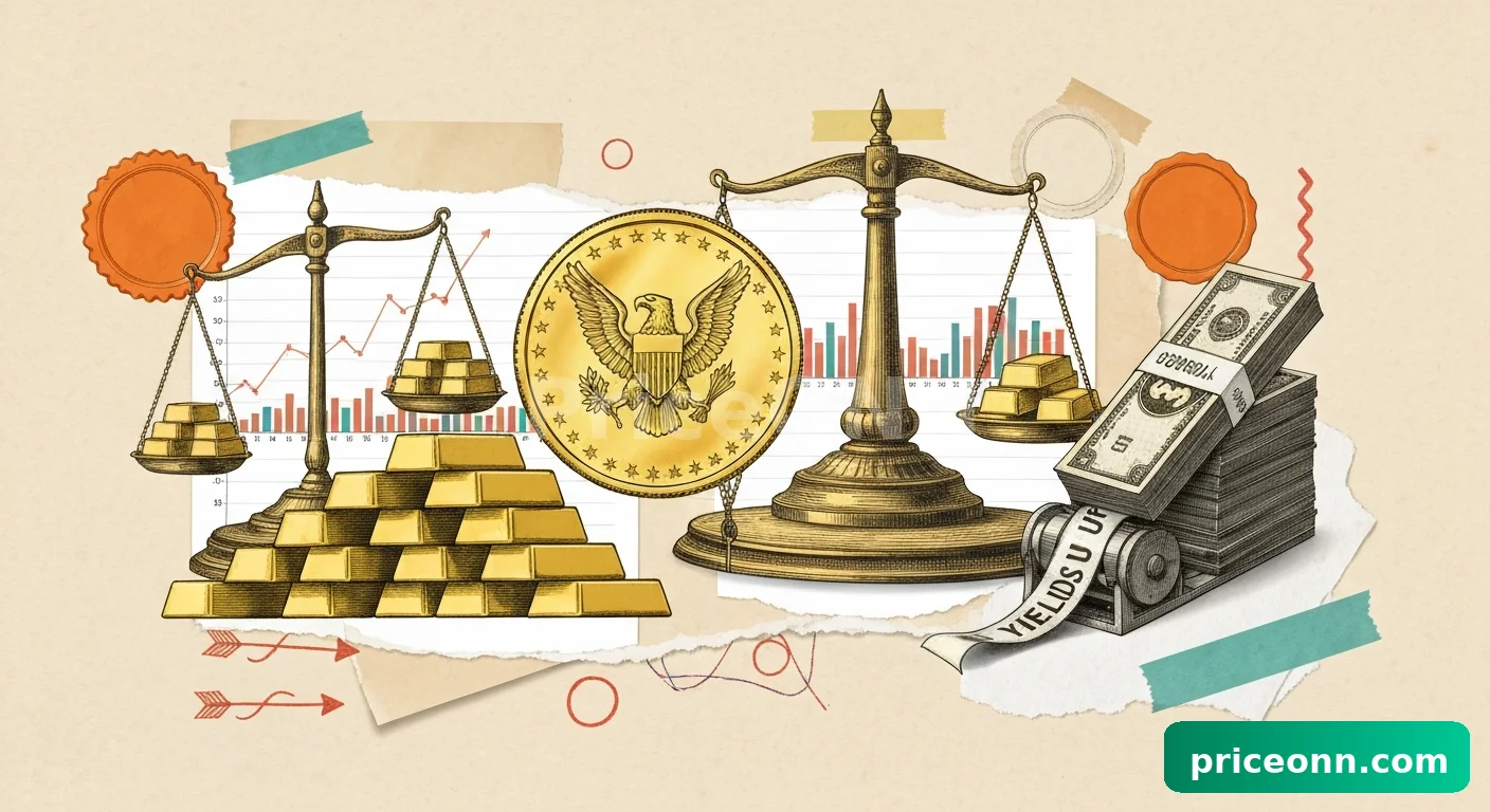 연준 금리 인하 기대감 후퇴에 금값 4.5% 급락, 왜?