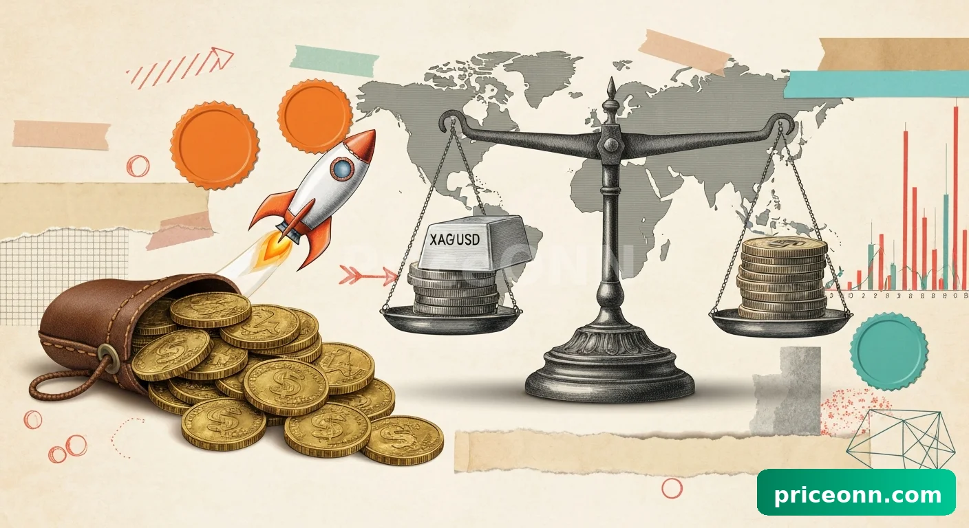 銀、中東停戦期待とドル安で73ドル超えの急騰