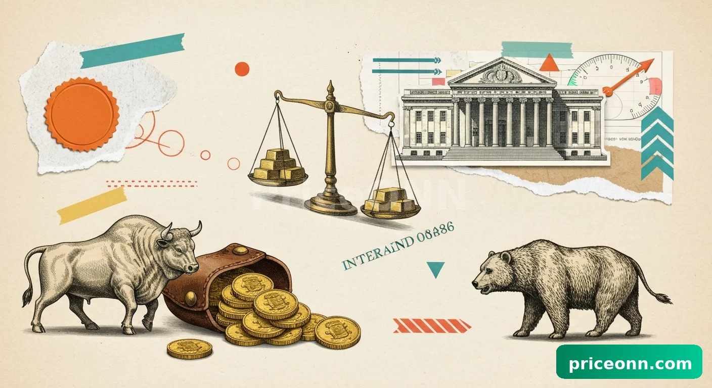 L'or sous pression : la demande des banques centrales peine face aux taux d'intérêt élevés