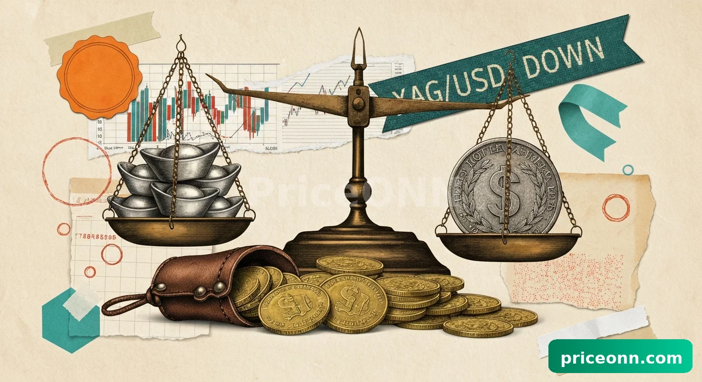 은 가격 월요일 5% 급락, 이유는 연준 매파 기조와 향후 전망은?