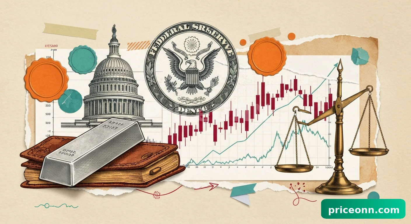 Pourquoi l'argent a-t-il chuté de 5% cette semaine face à la Fed et au dollar fort ?