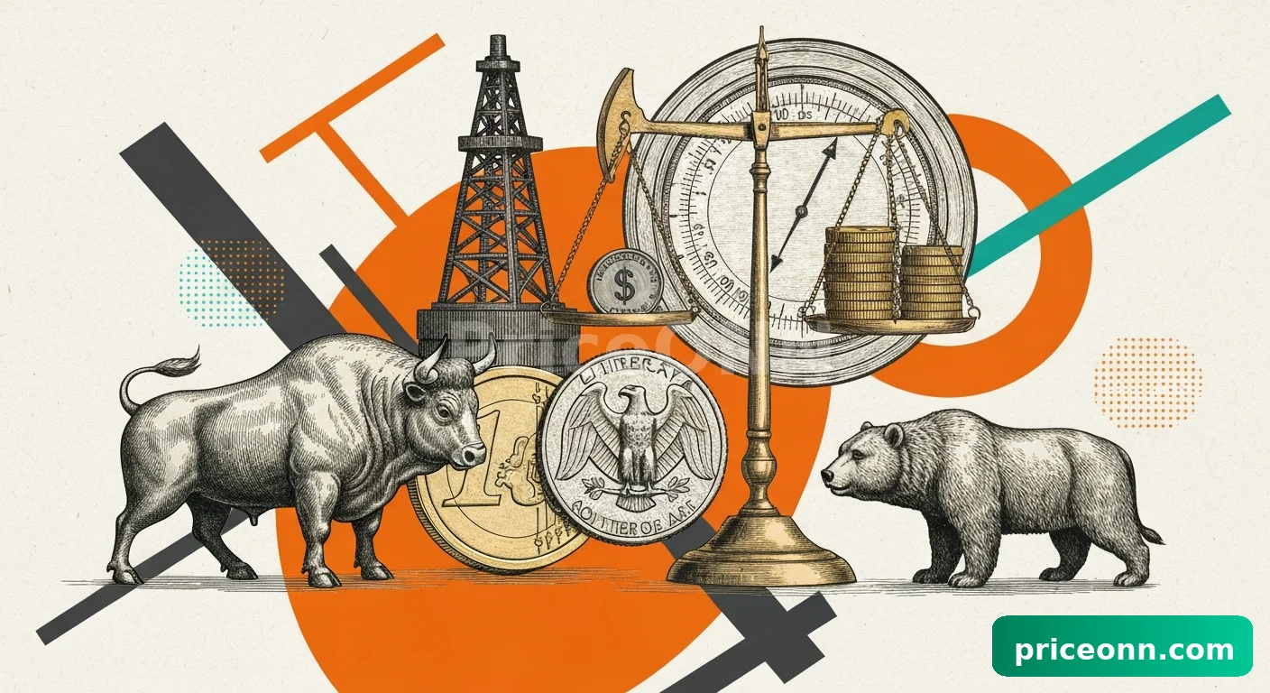 US-Dollar behauptet sich gegen steigende Ölpreise und schwache Eurozone-Daten