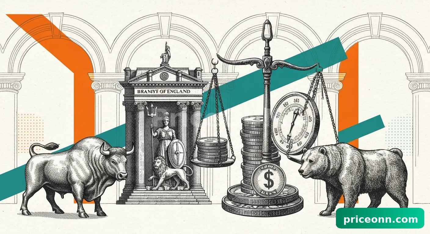 Фунт стерлингов на распутье: Банк Англии решит судьбу GBP/USD в четверг