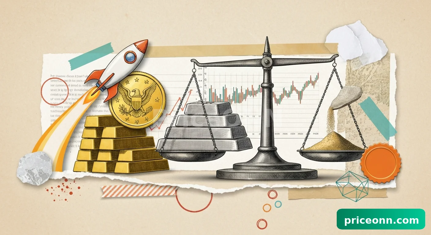 Серебро нацелилось на $74 на фоне надежд на перемирие на Ближнем Востоке