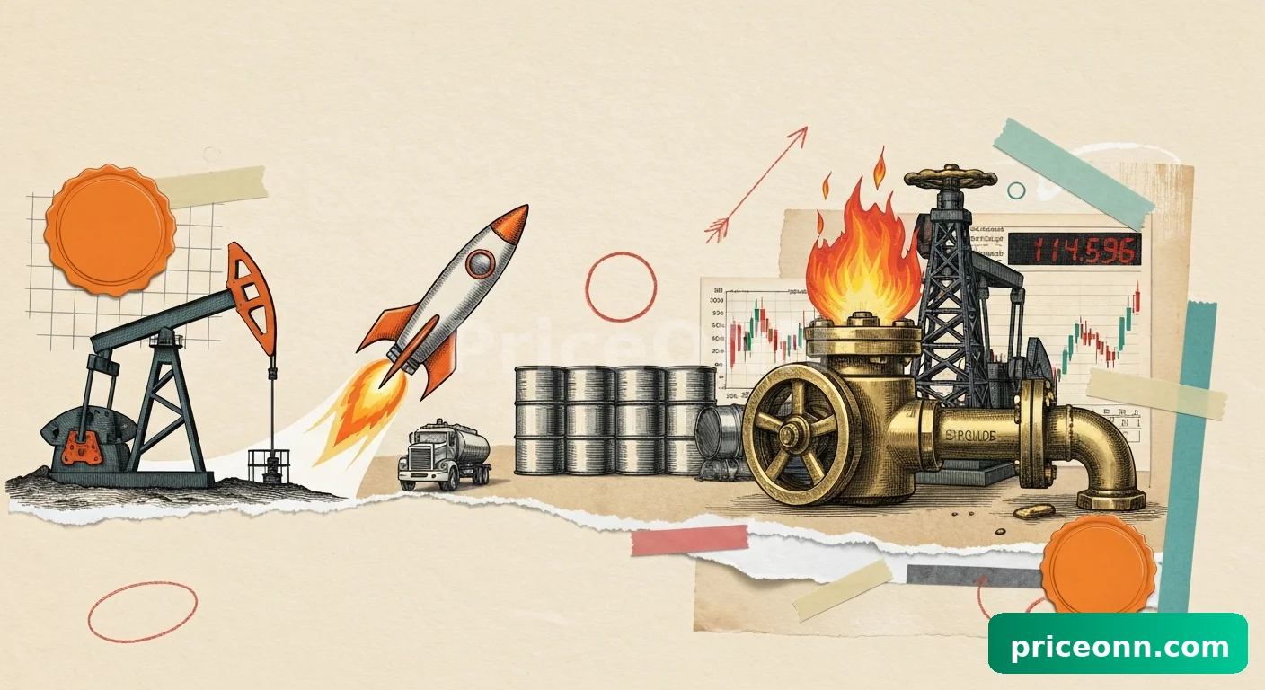 Ortadoğu Gerilimi Brent Petrolü 114 Doları Aştırdı WTI ile Makas Tarihi Seviyelere Ulaştı