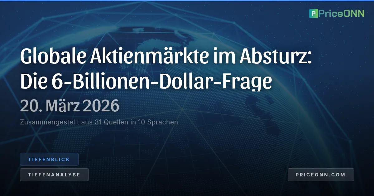 Erdbebenartige Verschiebung: Die globale Aktienkontraktion am Abgrund