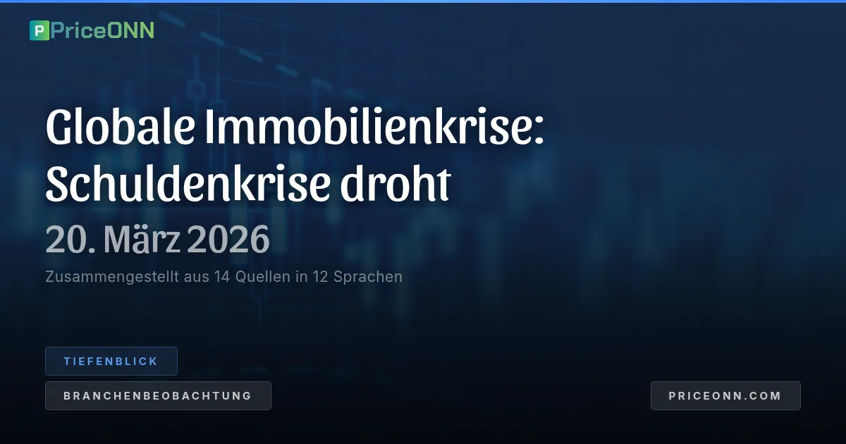 Der Große Immobilien-Abschwung: Die 4,5 Billionen Dollar Schuldenbombe Entschärft
