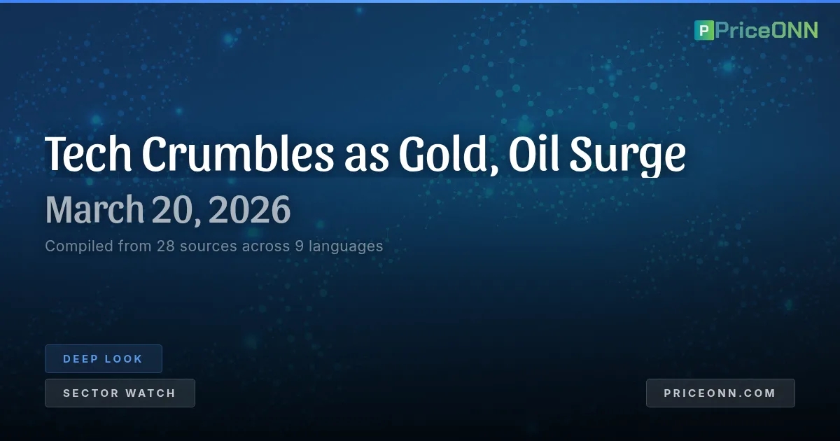 The AI Reckoning: Tech's Bubble Bursts as Gold and Oil Roar