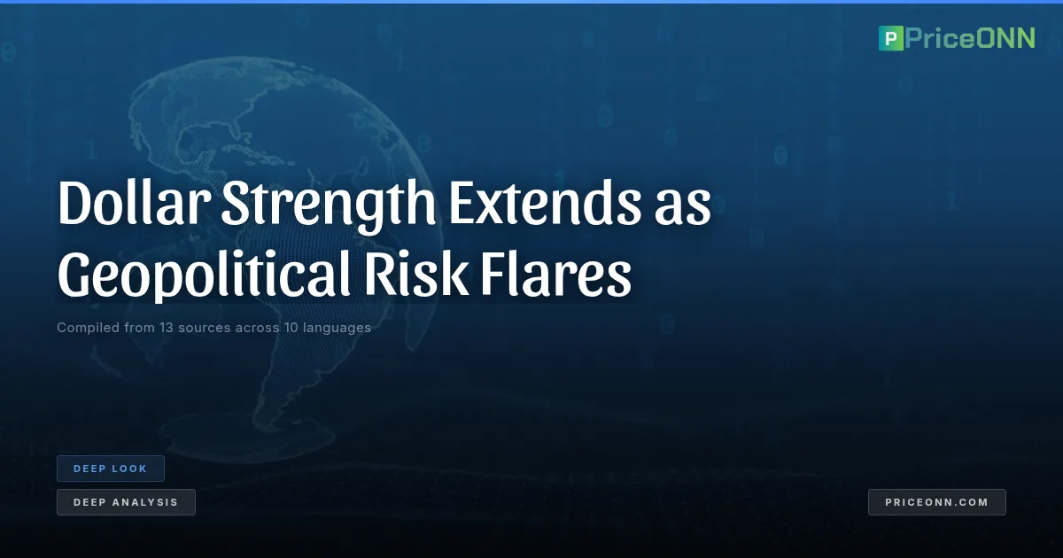 Dollar Strength Extends as Geopolitical Risk | PriceONN Deep Look