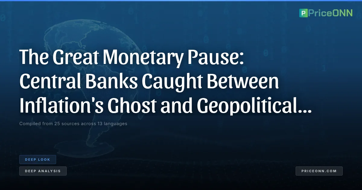 The Great Monetary Pause: Central Banks Caught | PriceONN Deep Look