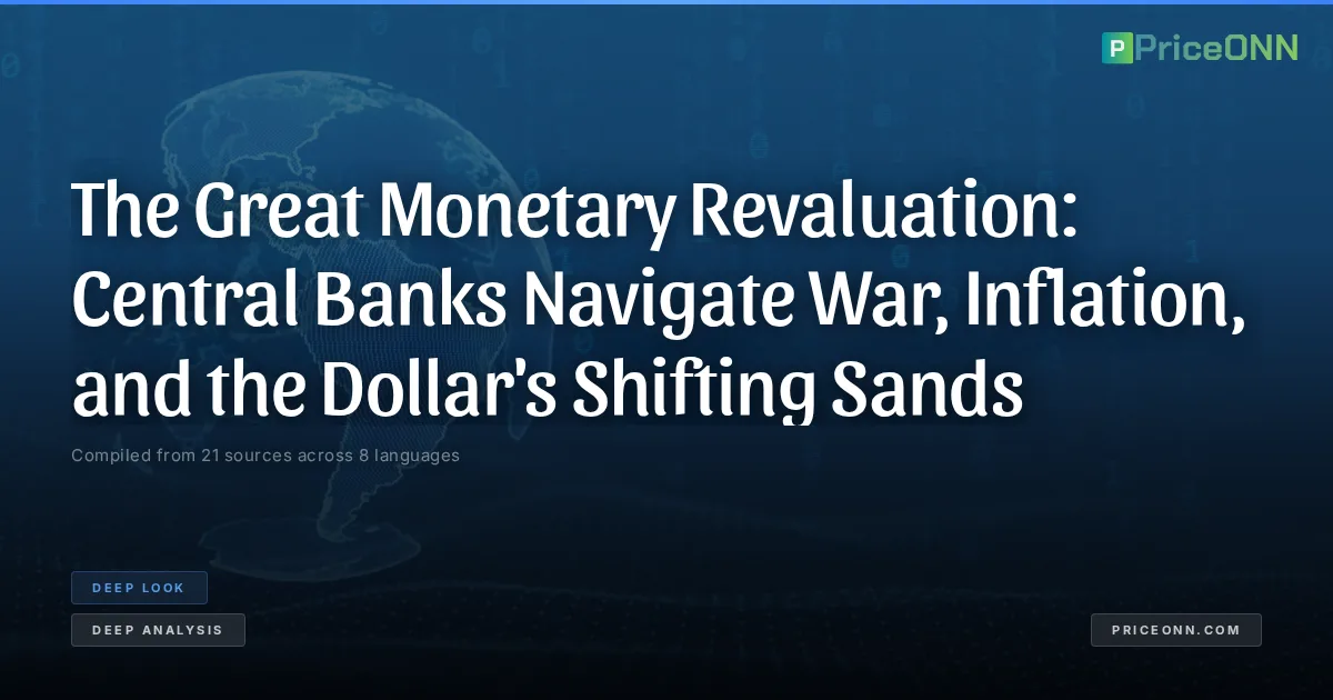 The Great Monetary Revaluation: Central Banks Navigate War, Inflation, and the Dollar's Shifting Sands