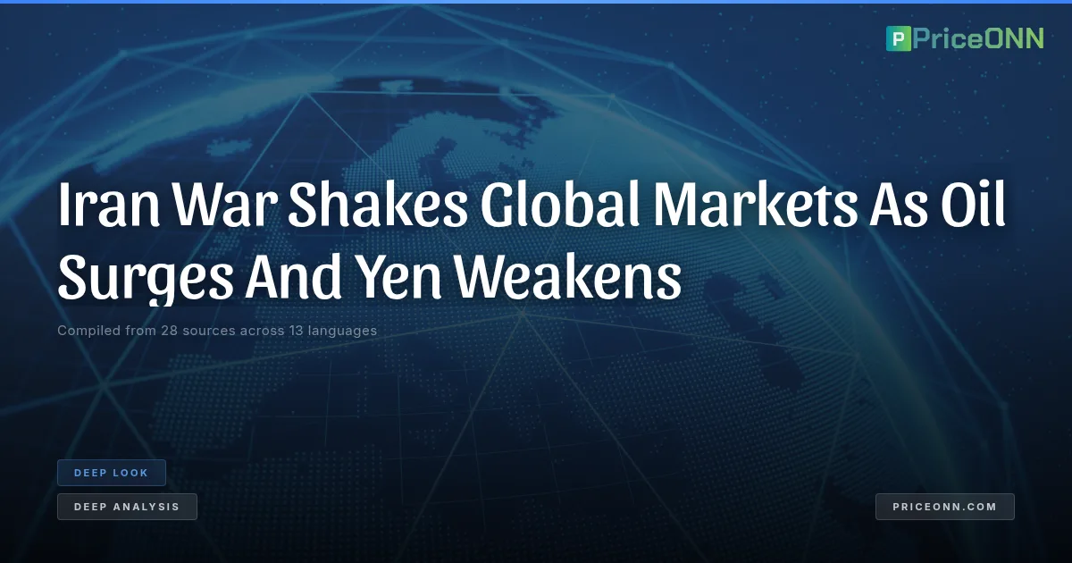 Iran War Shakes Global Markets As Oil Surges | PriceONN Deep Look