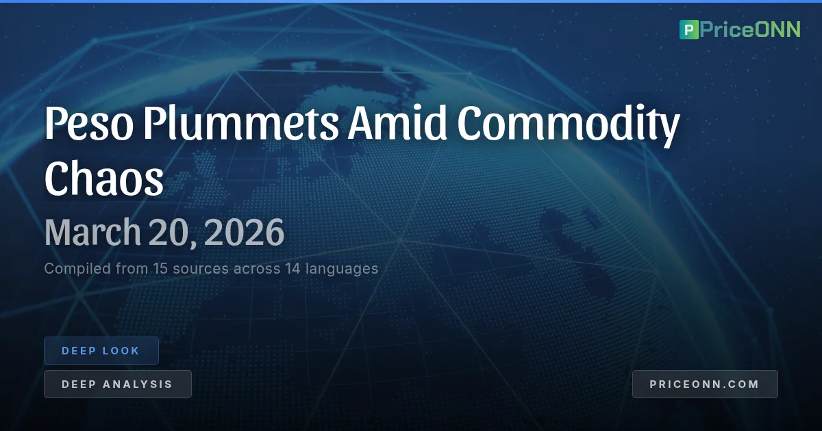 Mexico's Peso Meltdown: Decoding the Commodity Shock and Dollar's Resurgence