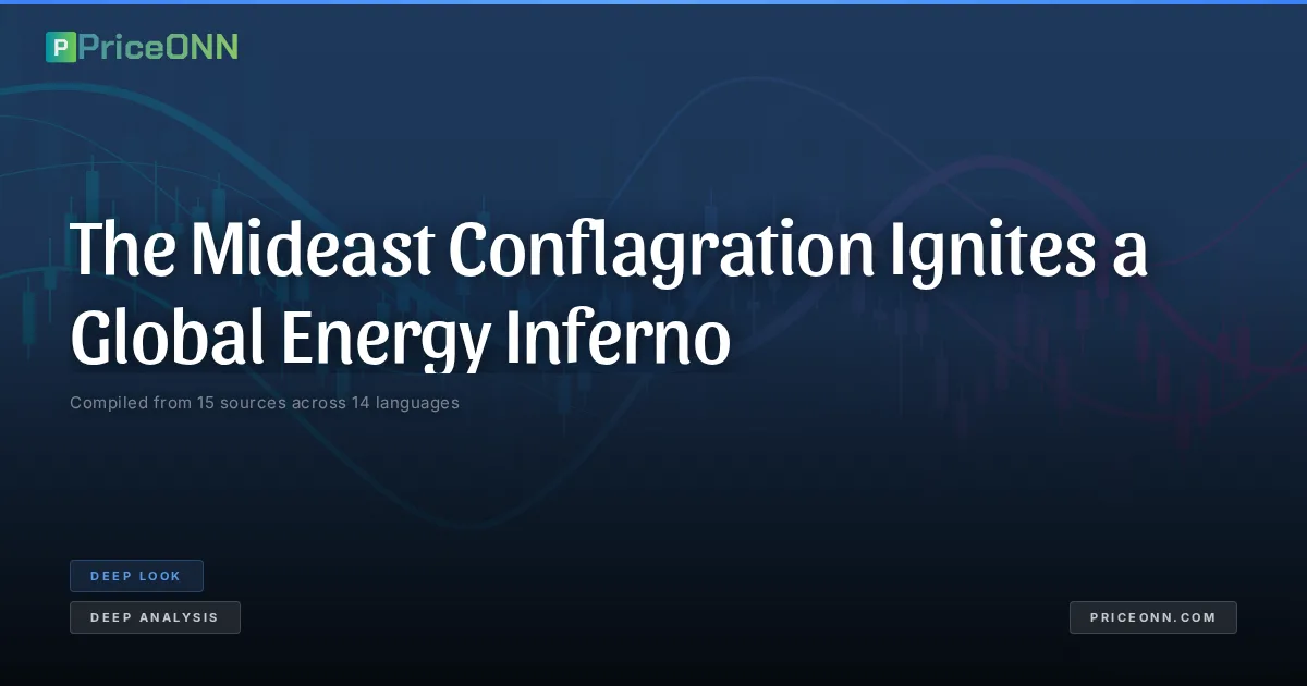 The Mideast Conflagration Ignites a Global Energy Inferno