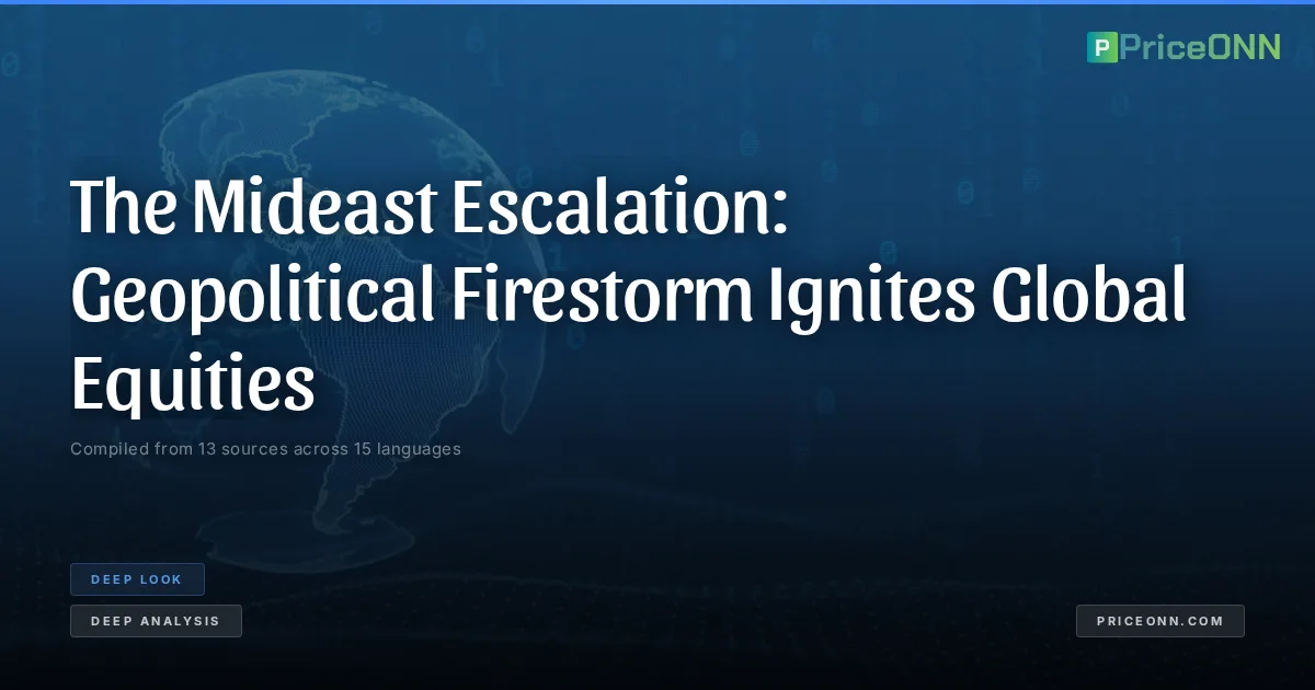 The Mideast Escalation: Geopolitical Firestorm Ignites Global Equities