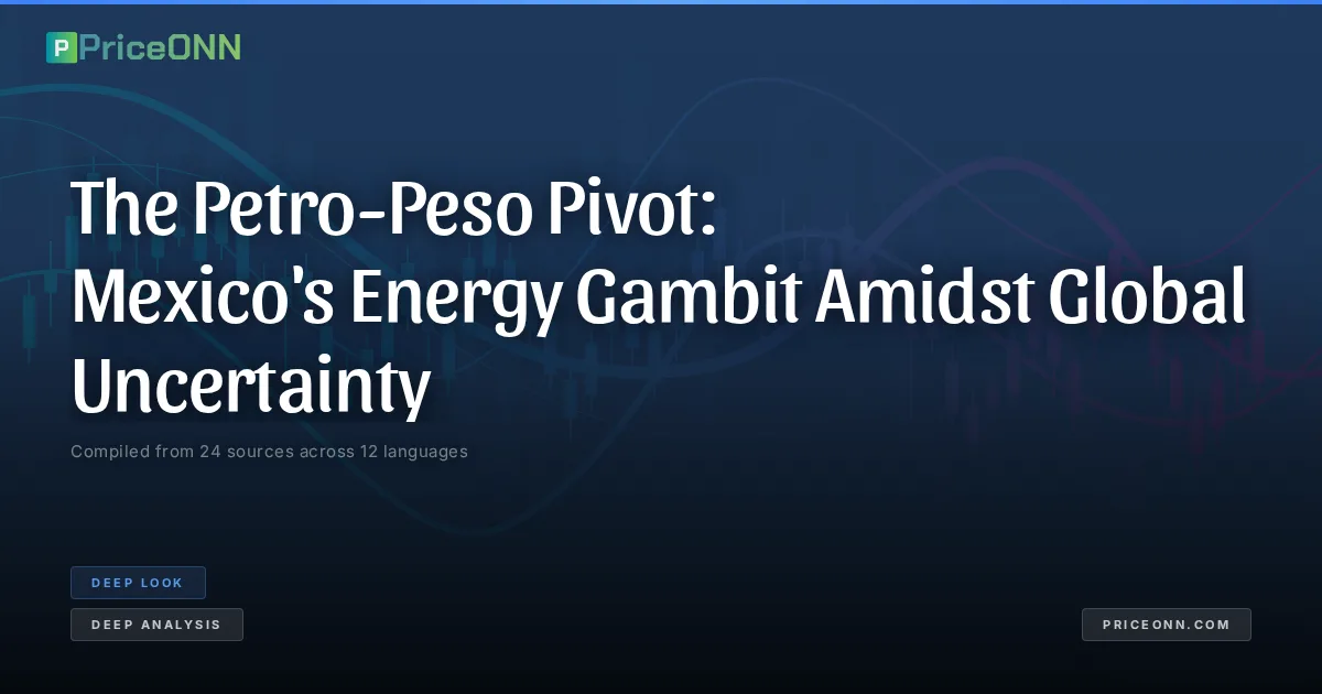 The Petro-Peso Pivot: Mexico's Energy Gambit Amidst Global Uncertainty