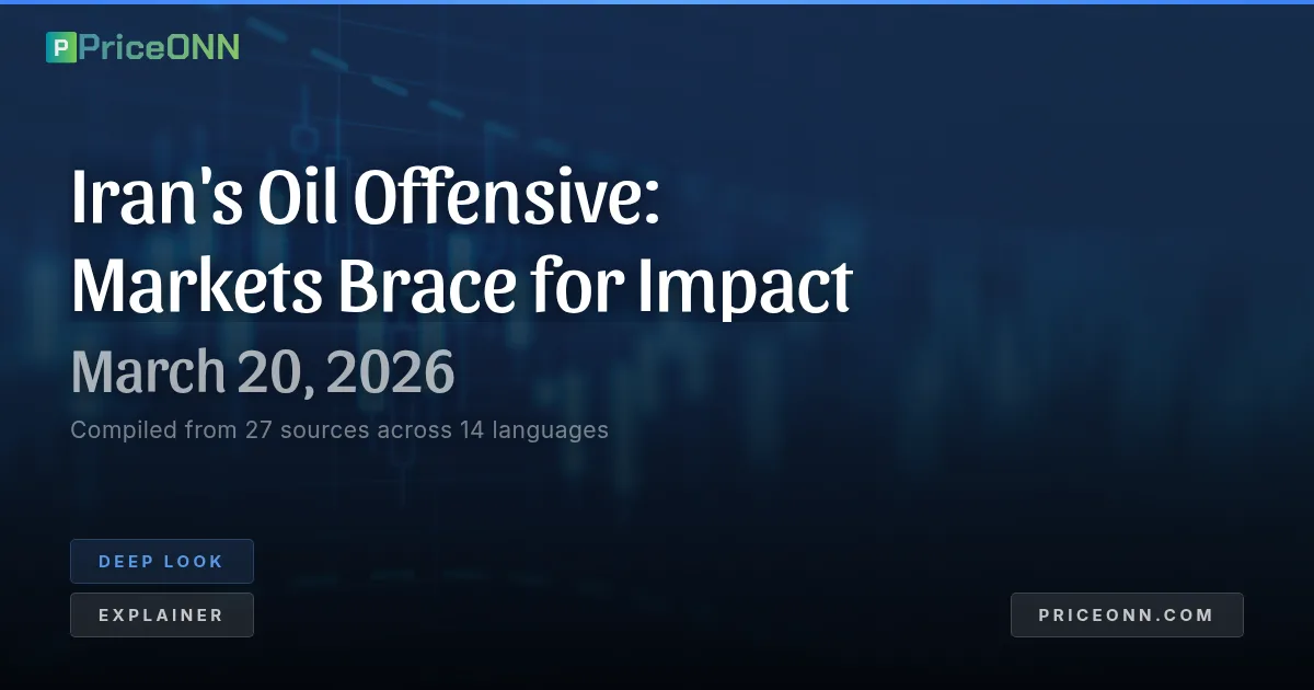 The Shale Gambit: How Iran's Oil Offensive Rewrites the Global Energy Map