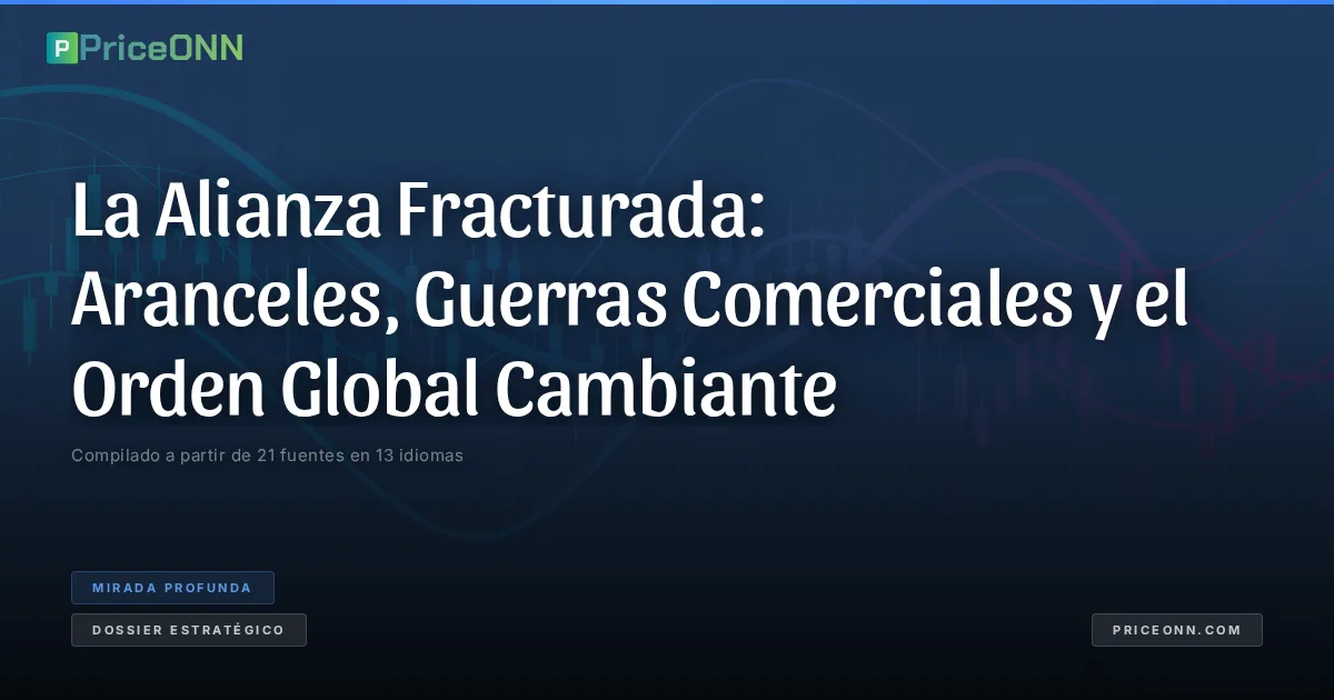 La Alianza Fracturada: Aranceles, Guerras Comerciales y el Orden Global Cambiante