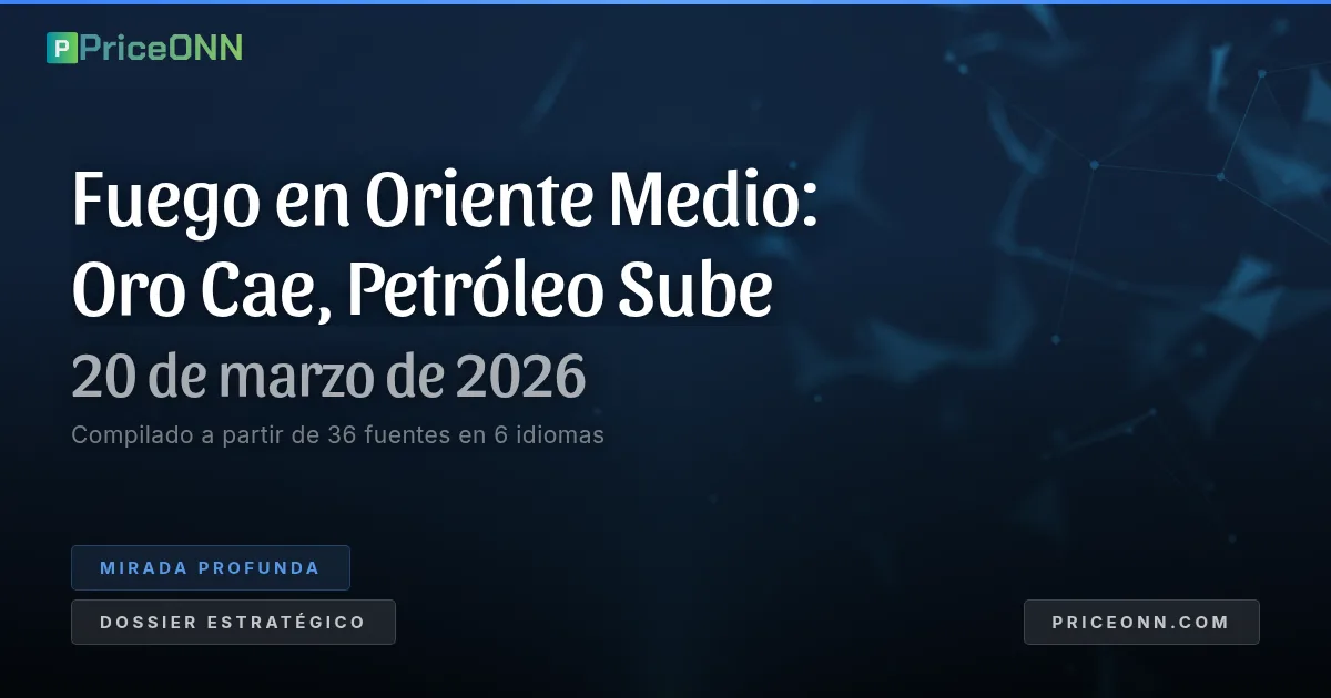 El Crisol de Oriente Medio: El Desplome del Oro, el Auge del Petróleo y el Orden Global Fracturado