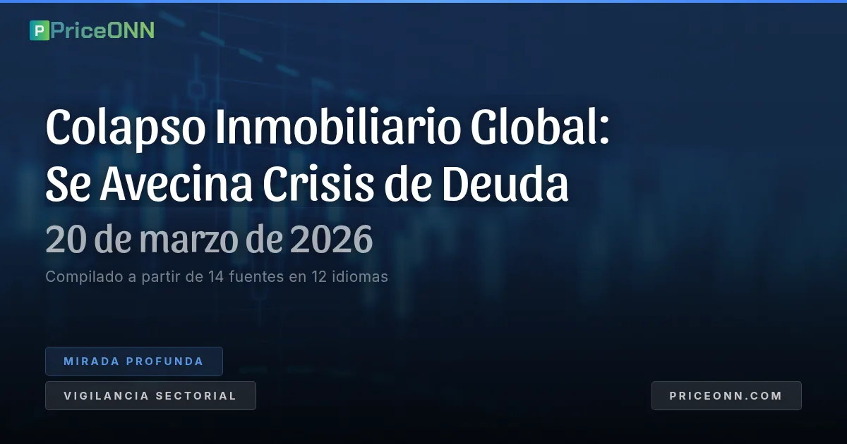 La Gran Contracción Inmobiliaria: Analizando la Bomba de Deuda de 4,5 Billones de Dólares