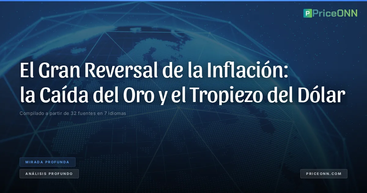 El Gran Reversal de la Inflación: la Caída del Oro y el Tropiezo del Dólar