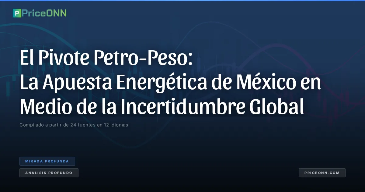 El Pivote Petro-Peso: La Apuesta Energética de México en Medio de la Incertidumbre Global