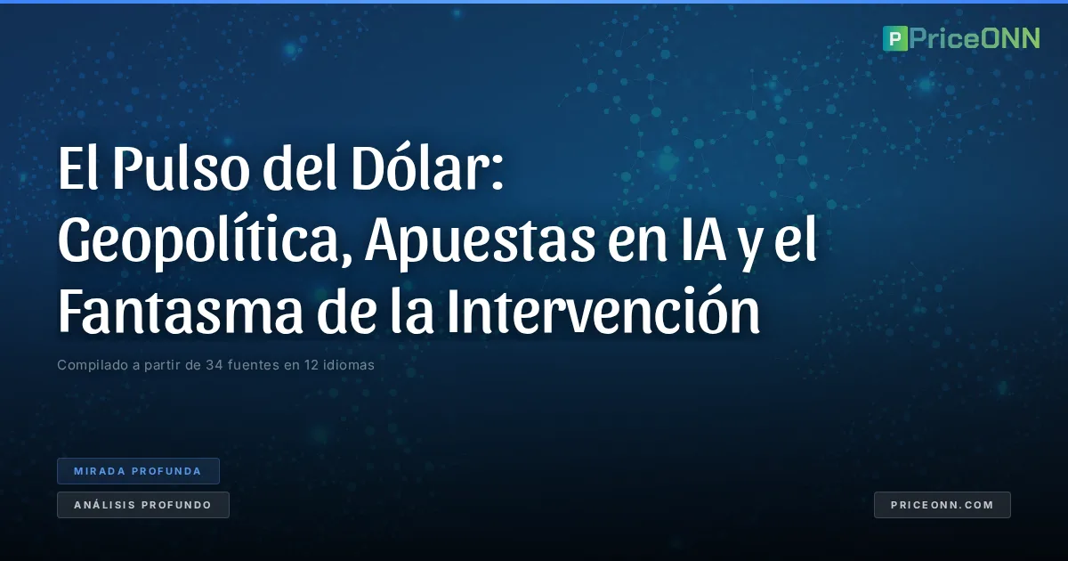 El Pulso del Dólar: Geopolítica, Apuestas en IA y el Fantasma de la Intervención