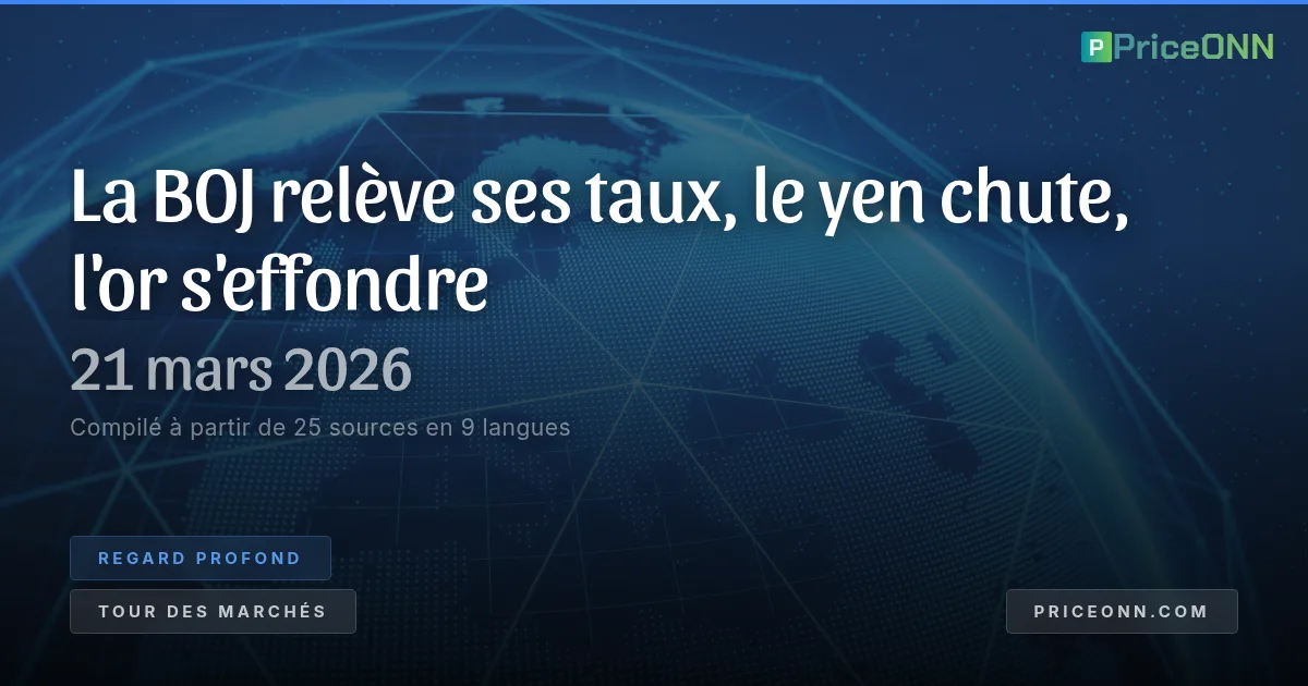 La corde raide de la BOJ : la chute du yen signale une nouvelle ère de volatilité