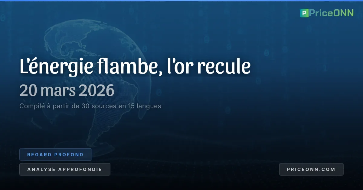 L'Enfer Géopolitique: Les Marchés Mondiaux de l'Énergie à Ébullition