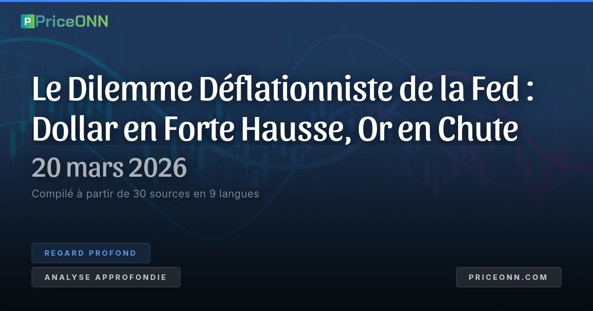 L'Équilibre Fragile de la Fed face au Risque Déflationniste