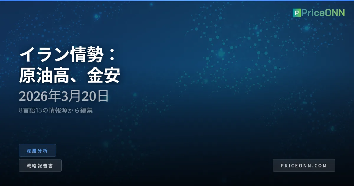 海峡の影：イランのエネルギー戦略と世界的な価格ショック