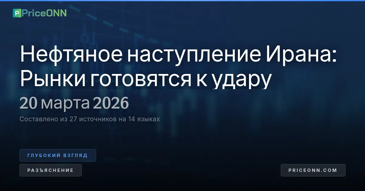 Гамбит сланца: Как нефтяное наступление Ирана переписывает глобальную энергетическую карту