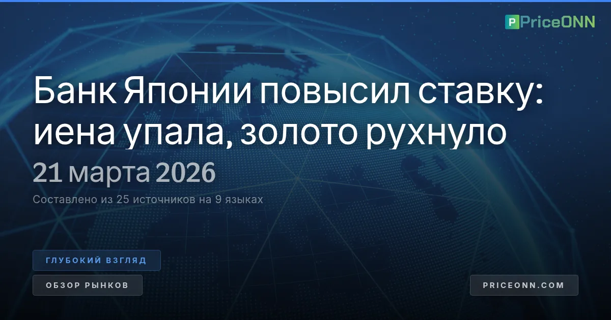 Хождение по канату Банка Японии: падение иены предвещает новую эру волатильности