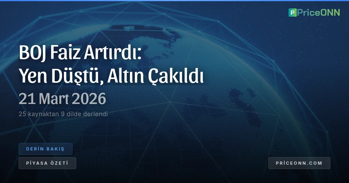 BOJ'un Hassas Dengesinde Yeni Dönem: Negatif Faizden Çıkış, Yen'de Değer Kaybı ve Sermaye Akışları