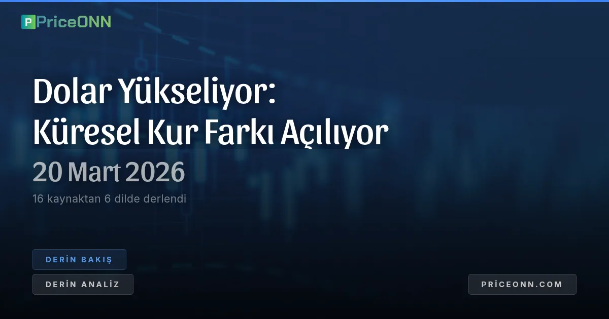 Büyük Ayrışma: Küresel Kur Hareketliliğinde Doların Yükselişinin Analizi
