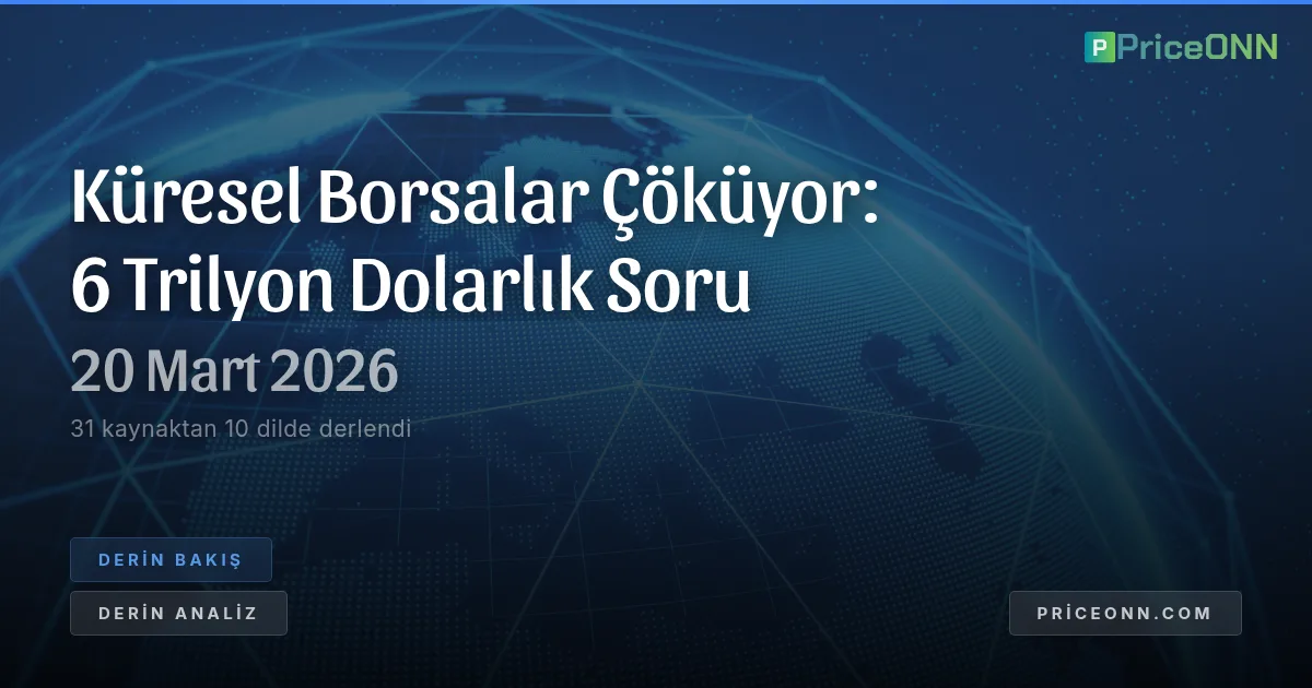Küresel Hisse Senedi Piyasalarında Sarsıntı: Bulaşıcı Düşüş Tehlikesi