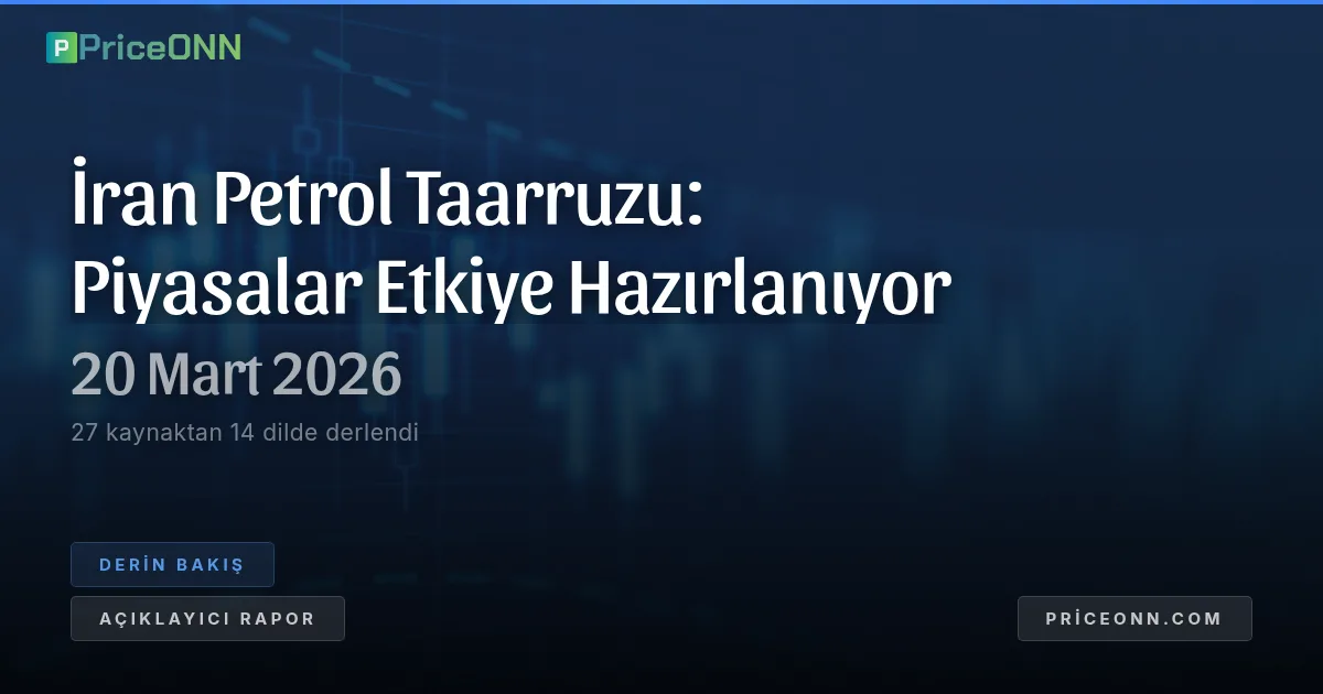 Şeyl Hamlesi: İran'ın Petrol Taarruzu Küresel Enerji Haritasını Nasıl Yeniden Çiziyor?