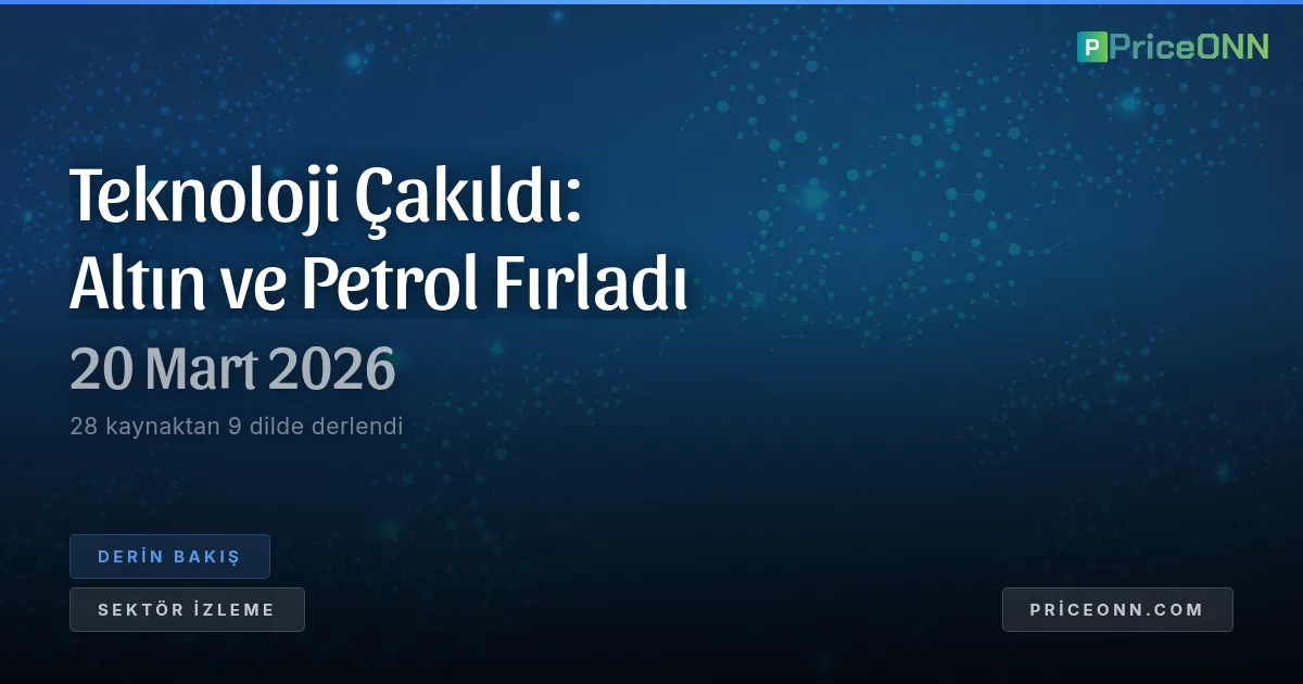 Yapay Zeka Hesaplaşması: Teknoloji Balonu Patladı, Altın ve Petrol Yükseliyor