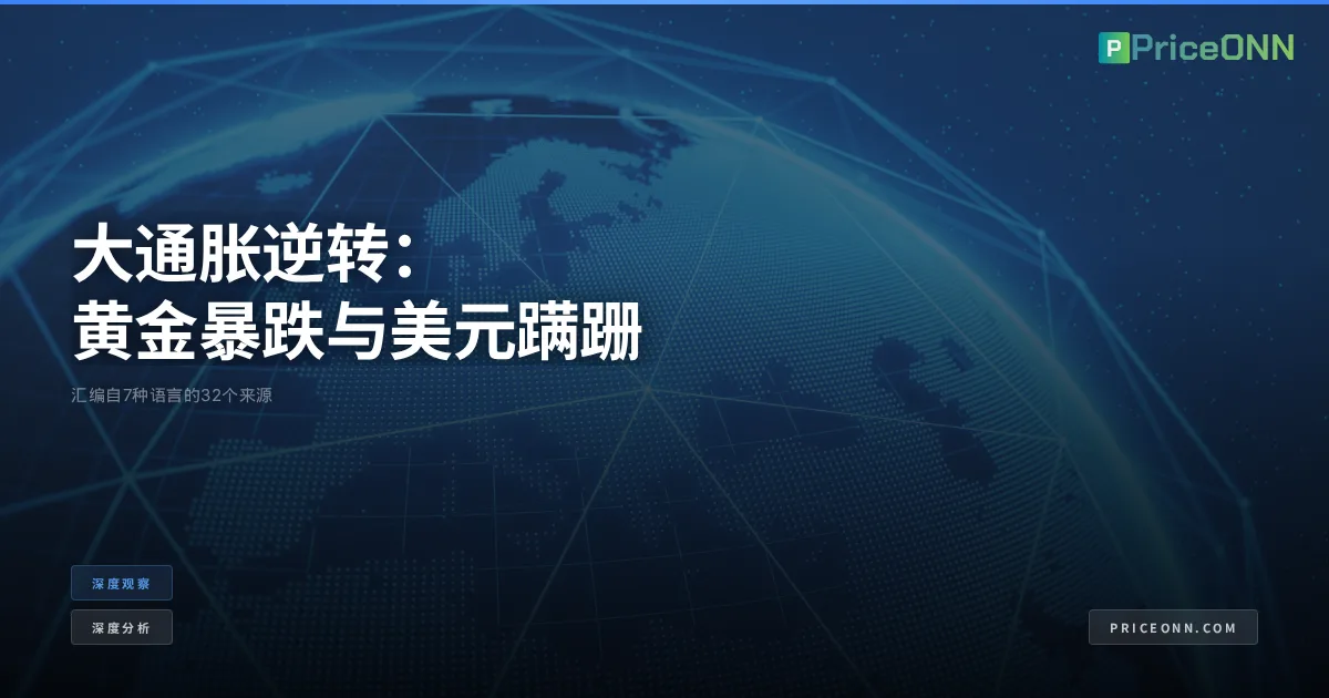 大通胀逆转：黄金暴跌与美元蹒跚